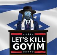 clothes gigachad glowing_eyes goy goyim israel jewish_star jews judaism let's_kill lets_kill_niggers meta:not_oc nas:gigachad suit // 1070x1039 // 102.0KB
