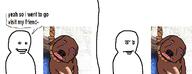 ack bloodshot_eyes crying dog fallenchungus hanging meme open_mouth rope suicide teeth tongue twitter variant:bernd yellow_teeth // 1426x548 // 186.9KB