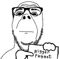 faggot glasses idubbbz neutral nigger sign soyjak stubble variant:dubbbzjak // 400x400 // 17.0KB