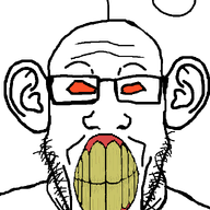 antenna clenched_teeth ear glasses open_mouth reddit redditard soyjak stubble variant:markiplier_soyjak yellow_teeth // 600x800 // 21.6KB