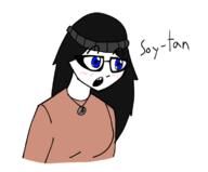 blue_eyes clothes female glasses hair open_mouth variant:soytan // 754x626 // 68.2KB