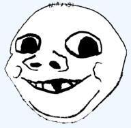 baby deformed hair series:kidjaks smile soyjak subvariant:nathaniel template variant:gapejak // 530x520 // 16.9KB