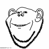 animated poyopoyo soyjak sweden variant:gapejak variant:impish_soyak_ears // 400x389 // 465.0KB