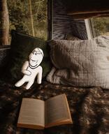 book full_body pillow shadow sleeping subvariant:wholesome_soyjak variant:gapejak // 1080x1326 // 986.4KB