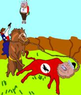 3soyjaks animal aztecchicano(namefag) bird chud_art chudnater2(namefag) cow cowboy eagle flag flag:mexico flag:texas flag:united_farm_workers hispanidadconquistador(namefag) india mexico soyjak star_(symbol) texas texas_vs_mexico toonsoy_(namefag) united_farm_workers // 2133x2500 // 369.2KB