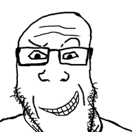 animated beard dreamworks ext=gif eyebrow_raise glasses smirk variant:markiplier_soyjak ygif // 512x512 // 1.0MB