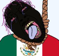 ack black_skin bloodshot_eyes brimxican brown_troonjak crying cuckxican distorted jartyxico mexiboon mexicatien(namefag) mexico mexicoal mexicock mexicoon mexicuck mexifail mexifart mexifeces mexijarty mexikike mexinigger mexipedo mexishit mexitranny mexiturd nigger rent_free rope series:mexican-american_countrywar sloppy suicide trend:slopjak variant:bernd // 768x719 // 152.2KB