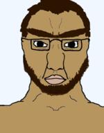 beard beige_skin big_nose caucasus chechen default glasses hooked_nose neanderthal sandnigger subvariant:chudjak_front unibrow variant:chudjak // 507x649 // 108.6KB