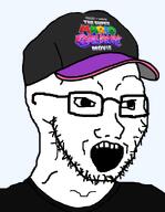 beard cap clothes glasses hat open_mouth super_mario_galaxy the_super_mario_galaxy_movie tshirt variant:soyak // 700x900 // 75.0KB