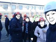 clothes female irl meta:tagme multiple_soyjaks smile subvariant:massjak variant:chudjak variant:gapejak variant:kuzjak // 604x453 // 419.9KB