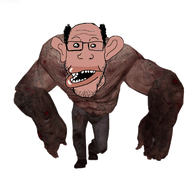 amerimutt animated balding brown_skin chimpanzee ear glasses hair left_4_dead_(series) monster soyjak special_infected stubble tank_(left_4_dead) valve variant:markiplier_soyjak // 492x499 // 640.0KB