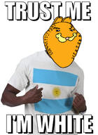 angry animal argentina black_skin cat ear garf_(user) hello_my_name_is_(sticker) meta:tagme name_tag nigger subvariant:impish_meowjak text // 268x367 // 72.4KB