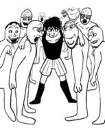 animated omori sound soy soyjak soylent spongebob_squarepants sunny_(omori) variant:a24_slowburn_soyjak variant:gapejak variant:impish_soyak_ears variant:markiplier_soyjak variant:pissluffare variant:tony_soprano_soyjak variant:two_pointing_soyjaks video // 480x600, 30s // 1.2MB