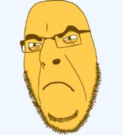 angry closed_mouth emoticon glasses series:soymoji soyjak stubble variant:cobson yellow yellow_skin // 775x849 // 38.7KB