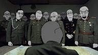 adolf_hitler arm back badge closed_mouth downfall_(movie) ear frown glasses hair hand irl iron_cross map military movie multiple_soyjaks mustache nazism open_mouth shadow soot_colors soyjak soyjak_party stubble subvariant:wholesome_soyjak uniform variant:chudjak variant:feraljak variant:gapejak variant:markiplier_soyjak variant:nojak variant:soyak // 1600x900 // 1.4MB
