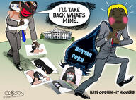 ben_garrison brown_skin cartoon comic donald_trump joe_biden meta:tagme new_toss polital political_cartoon shitskin sloptran soytan_gyatt stonetoss subvariant:hunky_twink_sex_machine subvariant:jartycuck trend:jartycuck variant:alicia variant:chudjak variant:soytan yellow_hair // 824x610 // 165.1KB