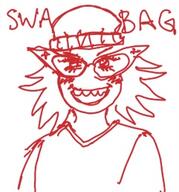 avengers blush brown_shirt clothes cute cute_girl eyelashes girl glasses hair hat necklace nentendo_switch soy soylent soylent_(cacao) teeth variant:soytan video_game videogame videogames white_skin woman // 241x258 // 32.0KB