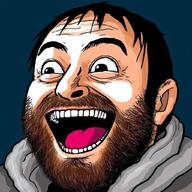 beard ear excited hair hoodie looking_to_the_left meta:ai_generated open_mouth variant:unknown white_skin // 1024x1024 // 173.4KB