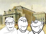 artist:adolf_hitler happy meta:tagme painting subvariant:wholesome_soyjak variant:feraljak variant:gapejak variant:impish_soyak_ears // 1200x892 // 639.4KB