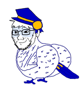 award awardsan bird birdsan butt feathers glasses smirk stubble variant:soyak white_skin // 427x492 // 63.6KB