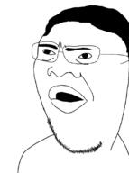 big_lips glasses open_mouth stubble variant:unknown // 827x1114 // 270.9KB