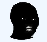 album_cover black_skin filth music realistic scary silhouette spooky stubble swans teeth vantablack vantablack_skin variant:soyak // 860x773 // 31.8KB