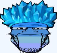 blue calm closed_mouth cold cool glasses objectsoy plant plants_vs_zombies smile soyjak stretched_chin stubble subvariant:longplier variant:markiplier_soyjak video_game // 782x723 // 261.1KB