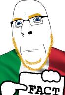 aryan blond blue_eyes fact flag:italy glasses hand italy looking_at_you pointing series:countryARYAN_gem! serious sign stubble template transparent variant:cobson white_background white_skin // 775x1127 // 110.0KB