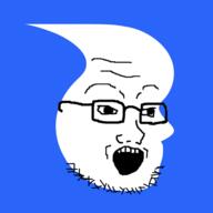 glasses kleki logo stubble variant:soyak wrinkles // 512x512 // 38.2KB