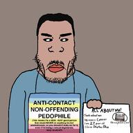 blue_shirt clothes connor_gardner_weston connor_gardner_weston_from_dayton_ohio_and_is_27_years_old faggot flag flag:minor_attracted_person hair hand holding_object map_(pedophile) moustache mutt no_glasses paper pedophile red_lips subvariant:chudplier tan_skin text toss variant:chudjak variant:markiplier_soyjak wordswordswords // 1200x1200 // 53.8KB