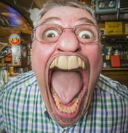 bernd_schmidt big_eyes big_nose brown_eyes buck_teeth deformed distorted edited eyebrows glasses grey_hair irl irl_soy looking_at_you mustache open_mouth real real_person series:irl_soyjaks variant:bernd warped white_skin yellow_teeth // 1200x1254 // 1.4MB