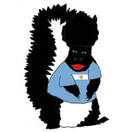 africa afro afro_nationalism afrocentrism argentina argentinian argentinian_flag black_skin flag flag:argentina red_lips squirrel squirreljak subvariant:feralsquirrel // 1024x1024 // 160.8KB