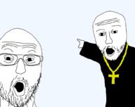 meta:tagme variant:two_pointing_soyjaks wojakland // 750x593 // 166.6KB