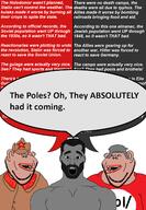 2soyjaks amerimutt brown_skin budenovka clothes coat communism ear gigachad grey_skin hat helmet leftypol lips mutt nazism open_mouth pol_(4chan) stubble subvariant:impish_amerimutt text variant:impish_soyak_ears wordswordswords // 1000x1447 // 726.9KB