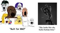angry arm asian bait bbc black_skin bloodshot_eyes cap clothes crazed crying distorted female flag gigachad glass glasses hair hand hat holding_object holding_phone iphone looking_down makeup multiple_soyjaks mustache nas:gigachad necklace open_mouth phone purple_hair small_eyes soyjak soyjak_party star stretched_mouth stubble subvariant:crazed_troonjak subvariant:female_soyak subvariant:phoneplier subvariant:phoneplier_vertical subvariant:soyak_(crazed) text thick_eyebrows tranny tshirt united_states variant:cryboy_soyjak variant:feraljak variant:gapejak variant:markiplier_soyjak white_skin wine wine_aunt yellow_hair yellow_sclera yellow_skin yellow_teeth // 2322x1298 // 1.1MB