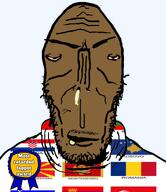 balkans black_skin country dumb retarded series:muttverse soyjak stubble subvariant:balkanmutt subvariant:euromutt transparent_background variant:markiplier_soyjak // 1343x1549 // 531.0KB