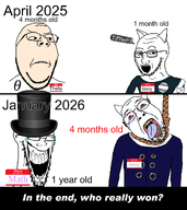 ack ack! bald ban before_after bloodshot_eyes crying furry glasses gums ilovy_(namefag) laughing math_(namefag) nose open_mouth red_sclera rope soyjak stubble suicide teeth theta_(namefag) tongue variant:bernd variant:gapejak variant:soyak // 2000x2250 // 485.7KB