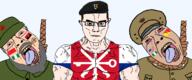 chud countrywar cuba falangism fascism fidel_castro fulgencio_batista muscular_male nigeria rope sicily soviet_union united_states white_nationalism // 2300x963 // 504.7KB