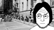 artist:botsaredumbs assassination confused hotel john_lennon mark_chapman pistol question_mark side_eye the_dakota variant:lennonjak // 1280x720 // 562.5KB