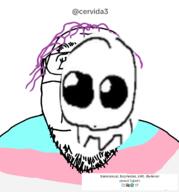 autism_creature boymoder cervida3_(tiktoker) fujoshi mask none_of_these_words_are_in_the_bible tbh_creature tiktok tranny variant:bernd // 2014x2164 // 915.8KB