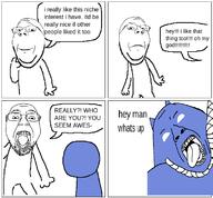 4panel comic discord hanging subvariant:wholesome_soyjak variant:bernd variant:gapejak // 1149x1065 // 158.0KB