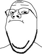 closed_mouth frown glasses pout soyjak stubble subvariant:wholesome_soyjak variant:gapejak // 600x800 // 25.9KB