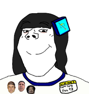 black_hair female meta:namefags muammar_gaddafi superterrydavisfan48_(namefag) templeos terry_davis variant:gapejak // 940x992 // 120.1KB