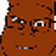 animal brown brown_skin eyes glasses meta:emoji_event meta:emoticon mouth smile squirreljak teeth trend:squirreljakking variant:feraljak // 32x32 // 1.1KB