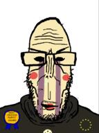 angry award beard brown_skin button crying euromutt european european_union five_nights_at_freddy's_2 flag flag:european_union fnaf glasses half_open_mouth most_obsessed_faggot_award mutt puppet red_eyes rosy_cheeks shitskin star_(symbol) subvariant:euromutt variant:markiplier_soyjak // 594x797 // 36.7KB