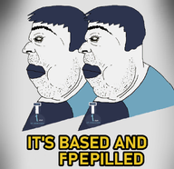 1_year_on_bald_men_with_glasses_website award badge big_lips blue_hair blue_shirt closed_mouth clothes eyelashes fat fpe fpecoal fundamental_paper_education its_based_and_christpilled medal meta:not_oc subvariant:alicia_side subvariant:hunky_twink_sex_machine variant:alicia // 900x874 // 151.2KB