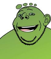 ear foot green_skin grin logo looking_at_you open_mouth smile stubble subvariant:gapealien variant:gapejak // 300x346 // 80.1KB