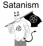 dajjal dark demon devil_horns evil flag iblis op_is_a_nigger op_is_a_retarded_tranny op_is_retarded psycho satan satanism subvariant:muscular_chud2 subvariant:nucob variant:cobson // 1080x1150 // 391.5KB