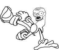 game glasses open_mouth plants_vs_zombies sonic_lost_world sonic_the_hedgehog soy soyjak tooth variant:ailased_nigger zombie // 1000x848 // 19.1KB