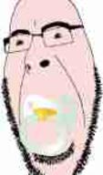 baby babyjak beard embedded eyebrows glasses horny low_quality low_resolution nose pacifier small_eyes soyjak subvariant:baby_cobson subvariant:babyjak subvariant:hornyson variant:cobson white_background white_skin // 87x148 // 2.1KB